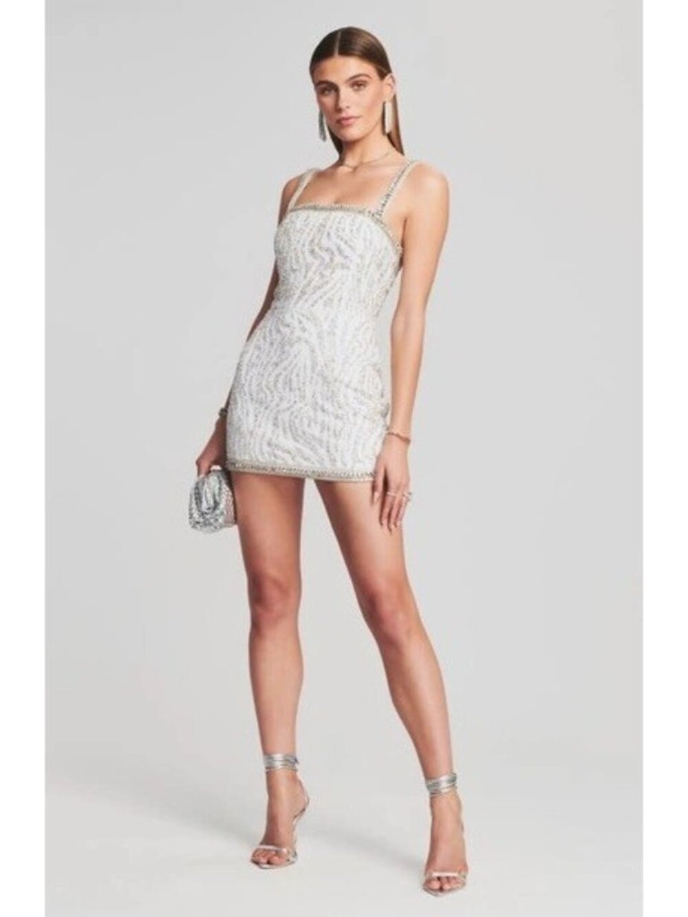 RETROFETE Santorini Dress Mini White Tiger